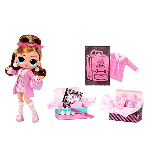 L.O.L. Surprise!- LOL Surprise Tweens-Descubre 15 Sorpresas-con Vestidos, Accesorios, Cepillo para el Pelo, Percha, Soporte para Muñecas Niños-Fancy Gurl (576679C3)