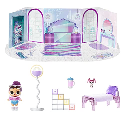 L.O.L. Surprise!- LOL Surprise Winter Chill Bling Queen-con más de 10 sorpresas Que Incluyen muñeca, Accesorios y Muebles-Set de Juego Plegable-Coleccionable-Edad: 4+ años, Color (576631C3)