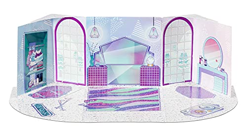 L.O.L. Surprise!- LOL Surprise Winter Chill Bling Queen-con más de 10 sorpresas Que Incluyen muñeca, Accesorios y Muebles-Set de Juego Plegable-Coleccionable-Edad: 4+ años, Color (576631C3)