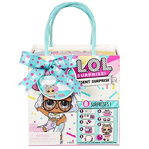 L.O.L. Surprise!- LOL temática de cumpleaños con 8 sorpresas-Efectos de Cambio de Color y Accesorios-Present Surprise Series 3-Muñecas coleccionables para niños a Partir de 3 años (576396C3BULK)