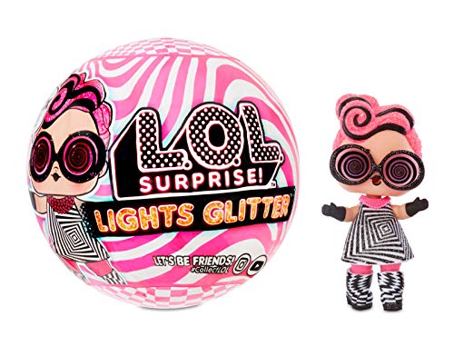 LOL Surprise Muñecas de Moda Coleccionables , Con 8 Sorpresas, Modas y Accesorios , Incluye Revelado de Luz Negra , Muñeca Brillo de Luces