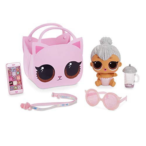 LOL Surprise Muñecas de Moda Coleccionables , Con Bolso y Sorpresas de Maquillaje , Lil Kitty Queen , Ooh La La Baby Surprise