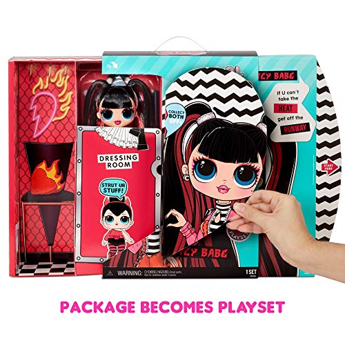 LOL Surprise OMG Serie 4 Muñeca de Moda Spicy Babe Descubre 20 Sorpresas Cautivadora, Glamorosa y a la Moda Para Niños a Partir de 4 Años. Incluye Vestidos, Accesorios y Más