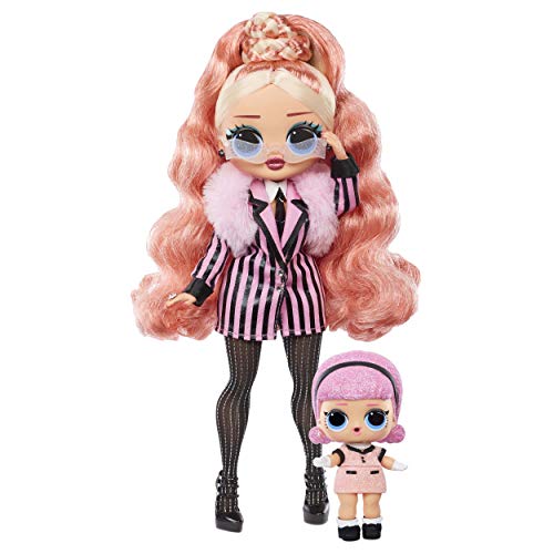 LOL Surprise OMG Winter Chill Muñeca de Moda Big Wig y muñeca Madame Queen con 25 Sorpresas