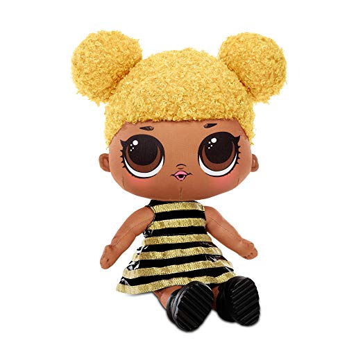 LOL Surprise Queen Bee - Muñeca de Peluche Suave, Adorable, Abrazable, Juguete de Peluche, Muñeca Abrazable y Amable, Linda Muñeca para Niñas Pequeñas, Juguete para Niñas