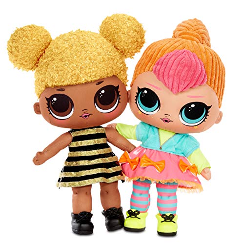 LOL Surprise Queen Bee - Muñeca de Peluche Suave, Adorable, Abrazable, Juguete de Peluche, Muñeca Abrazable y Amable, Linda Muñeca para Niñas Pequeñas, Juguete para Niñas