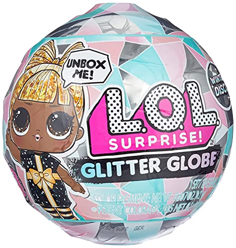 L.O.L. Surprise! Serie Glitter Globe Doll Winter Disco - Bola de Discoteca con muñeca con Pelo con Purpurina