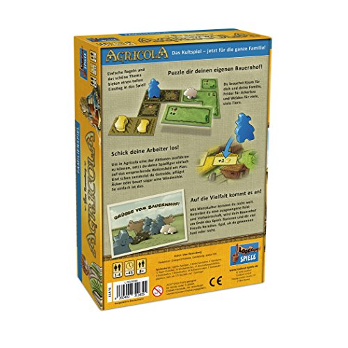 Lookout Games 22160085 Agricola, Juego Familiar de Uwe Rosenberg