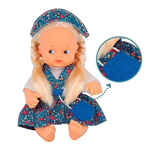 Los Barriguitas - Barriguitas del mundo Noruega, muñecas clásicas del mundo de 13 cm, edición limitada Noruega, juguete para coleccionar, niños a partir de 3 años, FAMOSA (700016874)