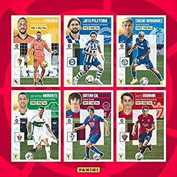 Lote 4ª edición completa (100 cromos sin pegar ) LIGA ESTE 2020 2021