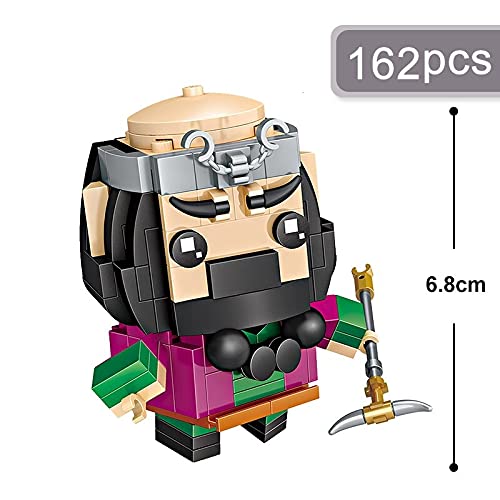 LOZ Building Blocks Educational Toy Chinese Masterpieces Figuras The Journey to The West Monk Sha Wujing Creative Building Blocks Set Construction Toys for Girls Boys and Adults