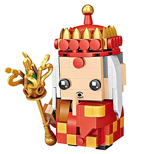 LOZ Building Blocks Educational Toy Chinese Masterpieces Figuras The Journey to The West Monk Tang Creative Building Blocks Set Construction Toys for Girls Boys and Adults