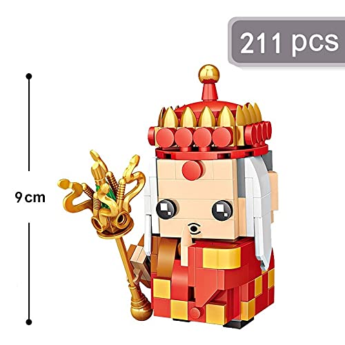 LOZ Building Blocks Educational Toy Chinese Masterpieces Figuras The Journey to The West Monk Tang Creative Building Blocks Set Construction Toys for Girls Boys and Adults