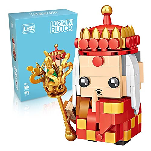 LOZ Building Blocks Educational Toy Chinese Masterpieces Figuras The Journey to The West Monk Tang Creative Building Blocks Set Construction Toys for Girls Boys and Adults