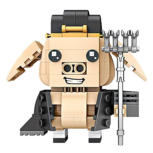 LOZ Building Blocks Educational Toy Chinese Masterpieces Figuras The Journey to The West Monk Zhu Bajie Creative Building Blocks Set Construction Toys for Girls Boys and Adults