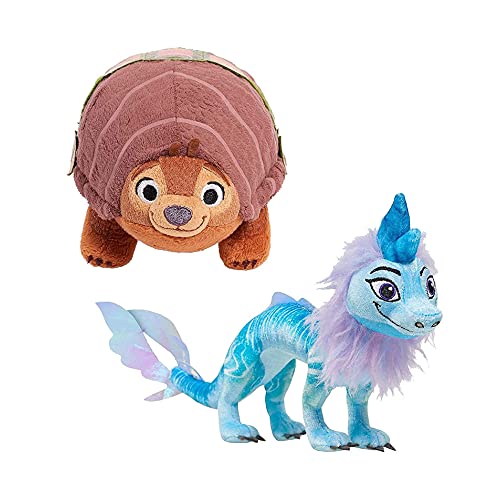 LRBHSH Paquete De 2 Animales De Peluche Sisu Dragon Y Tuk Tuk, The Last Dragon, Regalos para Niñas, Niños, Niños, Amigos