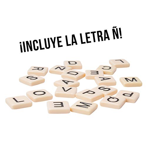 Lúdilo- Bananagrams - Juego de palabras, Multicolor (80364)