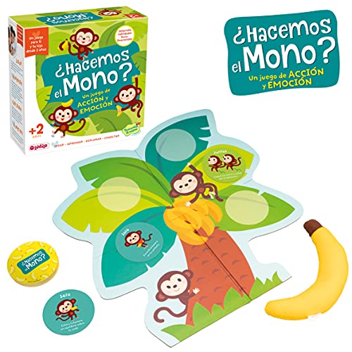 Lúdilo - ¿Hacemos el mono?, Juegos educativos niños 2 años, Jugar en familia, habilidades motoras, juegos infantiles, juegos educativos, motricidad