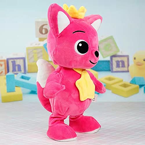 LUOYEPIAO Pinkfong Bumbles Fox, Juguete de la muñeca de la Danza de la música, muñeca de Felpa Infantil.