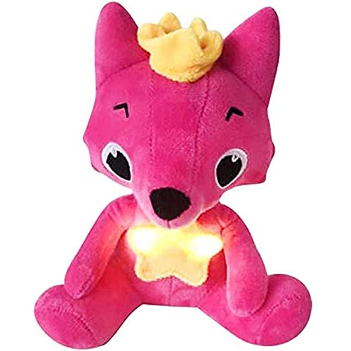 LUOYEPIAO Pinkfong Bumbles Fox, Juguete de la muñeca de la Danza de la música, muñeca de Felpa Infantil.