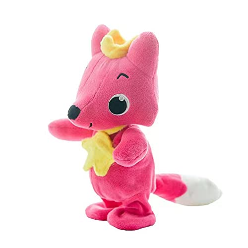 LUOYEPIAO Pinkfong Bumbles Fox, Juguete de la muñeca de la Danza de la música, muñeca de Felpa Infantil.