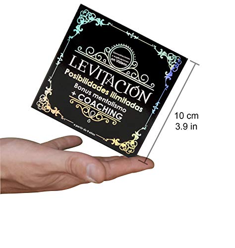 MAGIC SECRET - Caja de Magia para Niños (9+) y Adultos - Levitación - +20 Trucos de Magia Profesionales - 50 Videos Explicativos (App iOS & Android) + 4 Accesorios + Coaching por un Mago Profesional