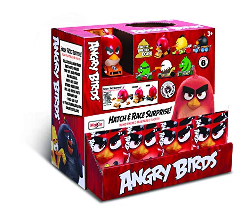 Maisto M23034 Angry Birds Hatch and Race - Bolsas para persianas, varios colores , color/modelo surtido