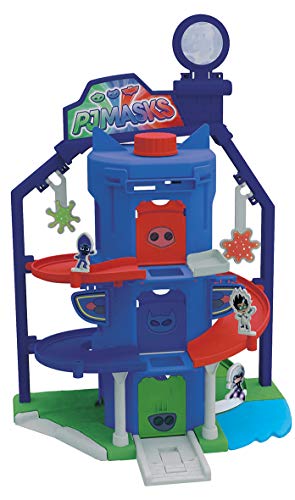 Majorette - Pj Masks - Garage Quartier General Pyjamasques + 4 Véhicules , color/modelo surtido