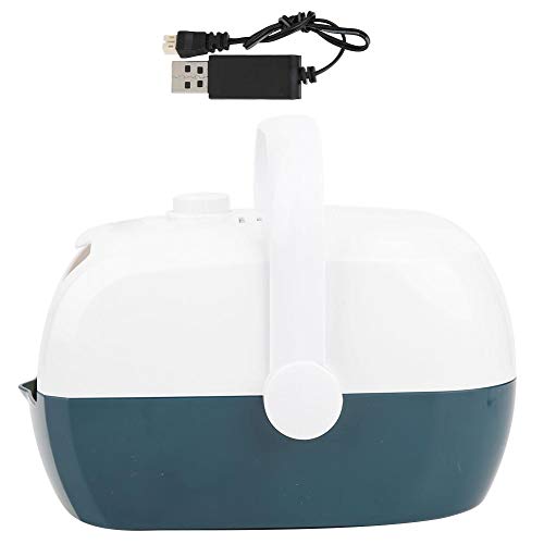 Máquina automática de burbujas, soplador de burbujas portátil Máquina para hacer burbujas Juguetes para niños para fiesta Boda Interior al aire libre Baño de juguete(Verde)