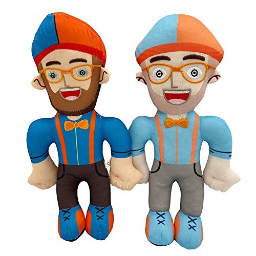 Maria-UK - Muñeca de peluche para niños (2 unidades), diseño de Blippi