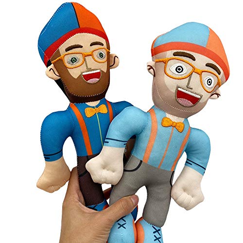 Maria-UK - Muñeca de peluche para niños (2 unidades), diseño de Blippi