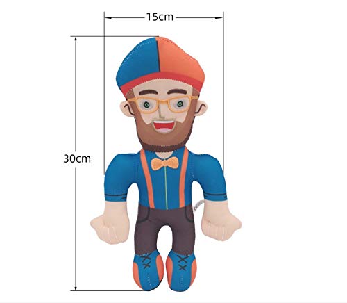 Maria-UK - Muñeca de peluche para niños (2 unidades), diseño de Blippi