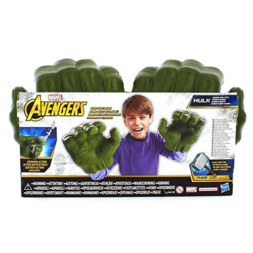 Marvel Avengers- Avengers Hulk Super Puños Gamma (Hasbro E0615EU4)