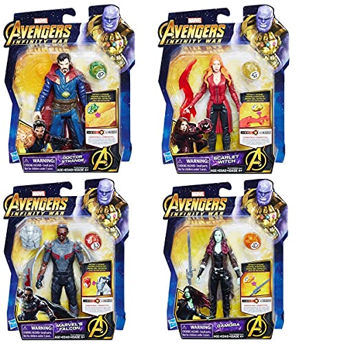 Marvel Avengers E0605EU4 Figura con Gema y Accesorio, modelos surtidos