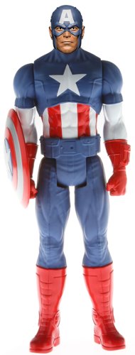 Marvel Avengers - Figura del Capitán América de titán (Hasbro A4809E27)