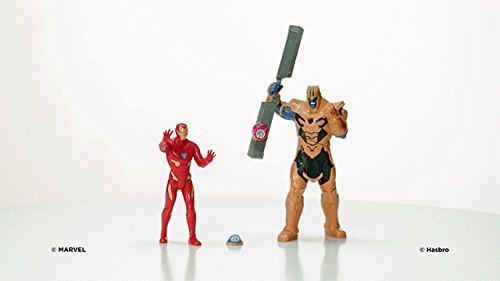 Marvel Avengers- Iron Man Vs. Thanos Set de Combate (Hasbro E0559105)