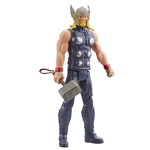 Marvel Avengers Titan Hero Series Blast Gear - Figura de 30 cm de Thor - Inspirada en el Universo Marvel - Edad: 4 años en adelante