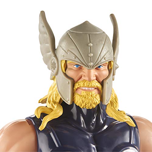 Marvel Avengers Titan Hero Series Blast Gear - Figura de 30 cm de Thor - Inspirada en el Universo Marvel - Edad: 4 años en adelante