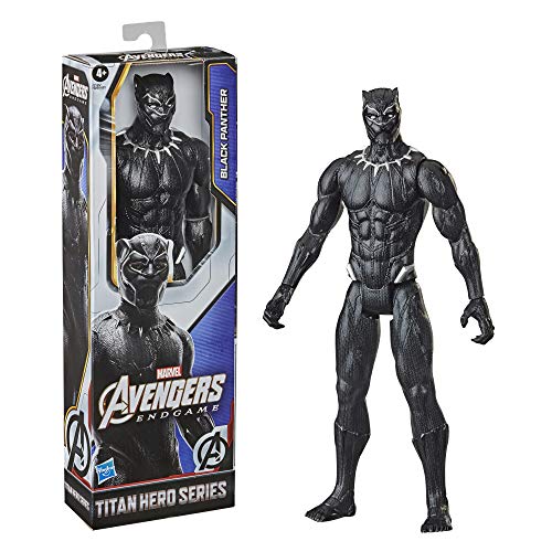 Marvel Avengers Titan Hero Series - Figura de acción de Pantera Negra de 30 cm, Edad: 4+