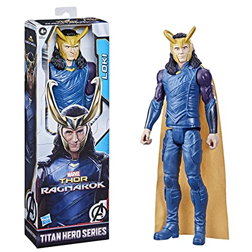 Marvel Avengers Titan Hero Series - Figura de Loki de 30 cm - Edad: 4+