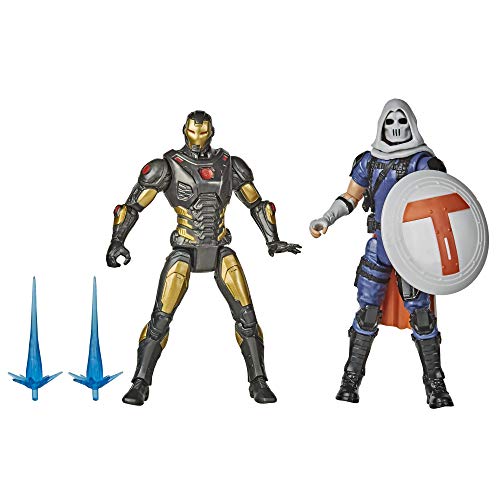 Marvel Hasbro Gamerverse - Figura de acción Coleccionable de Iron Man contra Taskmaster de 6 Pulgadas, Juguetes de 4 años en adelante