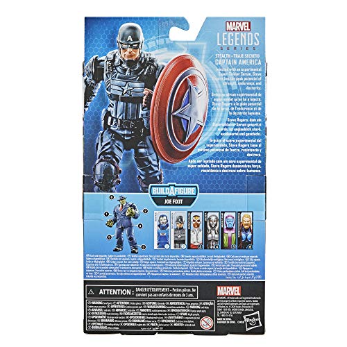 Marvel Legends Series Gamerverse - Figura de acción Coleccionable de Capitán América (6 Pulgadas)