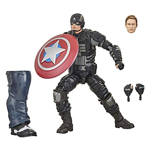 Marvel Legends Series Gamerverse - Figura de acción Coleccionable de Capitán América (6 Pulgadas)