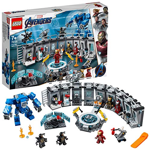 Marvel Lego Avengers Endgame Iron Man Salón de la Armadura - 76125