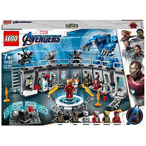 Marvel Lego Avengers Endgame Iron Man Salón de la Armadura - 76125