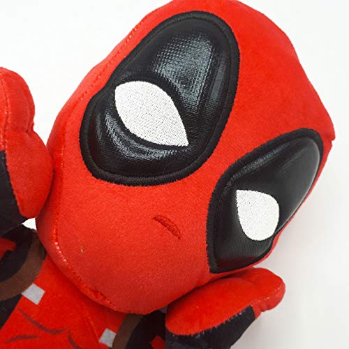 Marvel - Peluche Deadpool Postura Sorpresa 32cm Calidad Super Soft