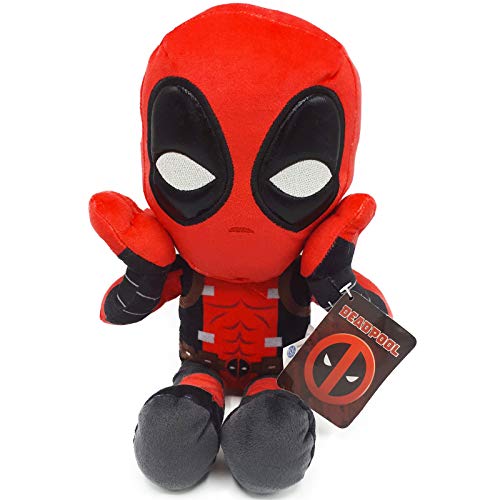 Marvel - Peluche Deadpool Postura Sorpresa 32cm Calidad Super Soft