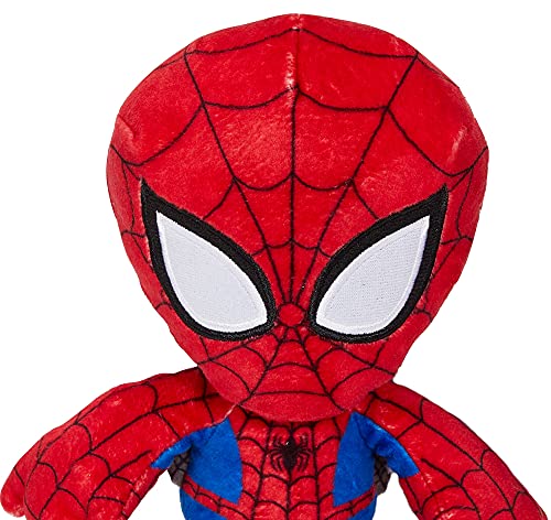 Marvel Peluche Spiderman 20 cm, juguete para niños +3 años (Mattel GYT43)