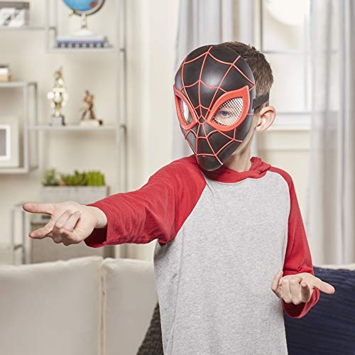 Marvel Spider-Man Miles Morales Hero Máscara para niños a partir de 5 años