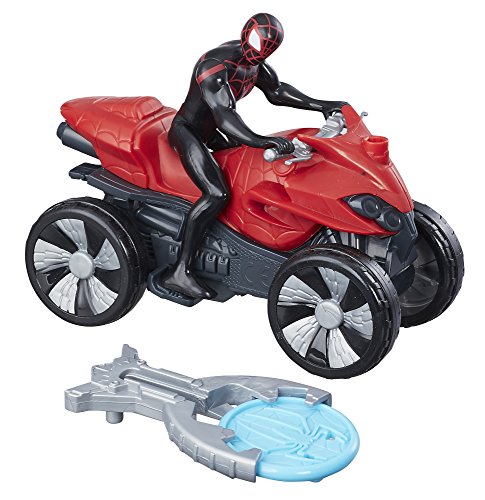 Marvel Spiderman B9995 - Figura de vehículo Blast & Go Kid Arachnid